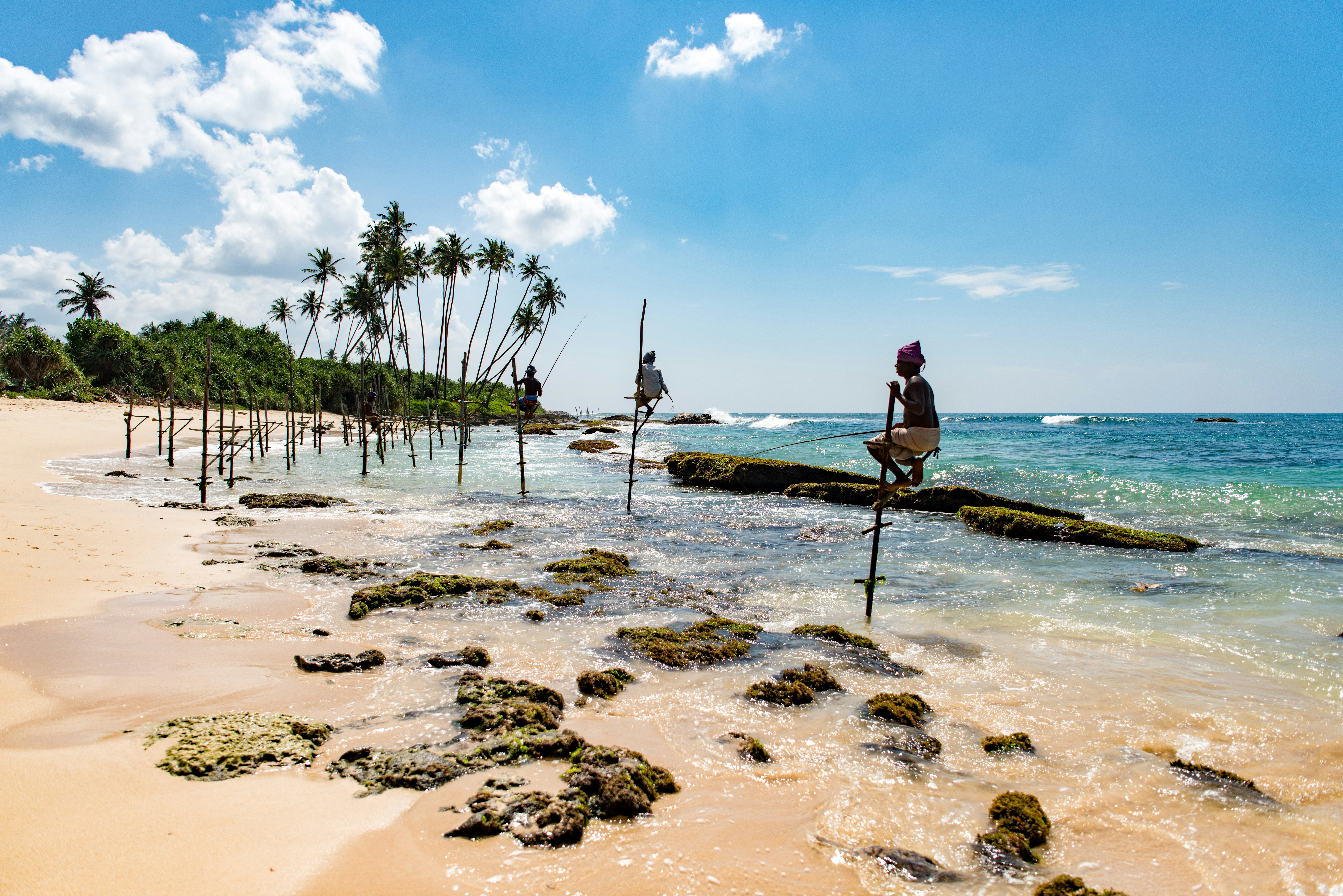 Stilt fishermen